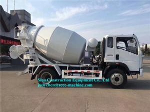 Wholesale Light Serial 4m3 Cement Mixer Vehicle ZZ1167G3815C1 Engine 130HP Euro III from china suppliers