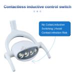 12W White Yellow Dental Chair Light Illumination Device 39.5X34.5X20cm 4500K