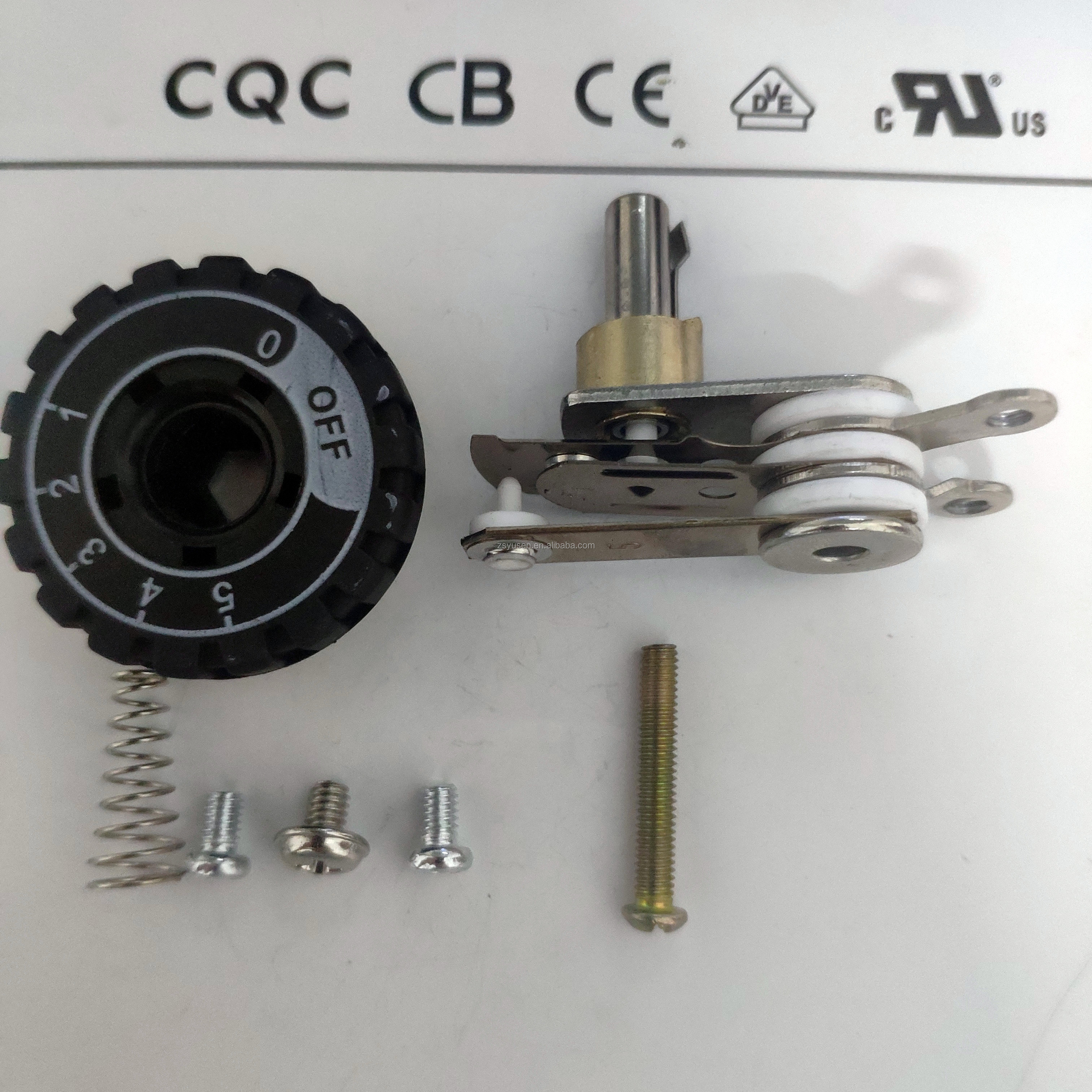 Temperature Control Made Easy Adjustable Bimetal Thermostat for Industrial Steam Iron