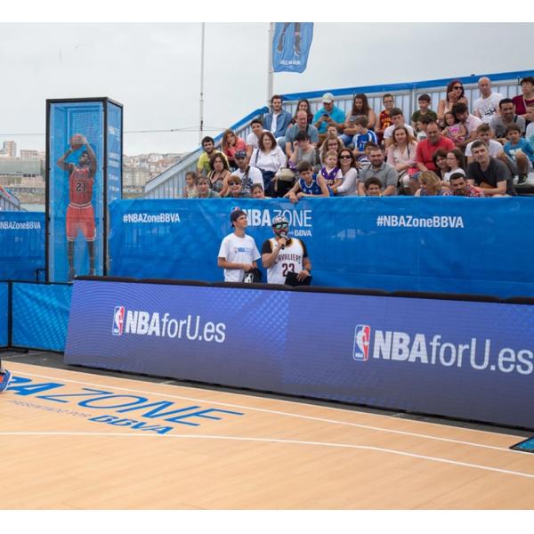 P6 P8 P10 Flexible Outdoor Led Display Board For Stadium Perimeter Display