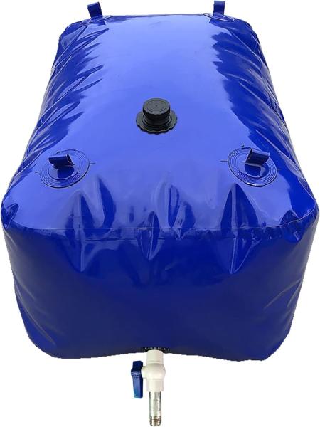 Water Tank Collapsible Storage Container Bag Bladder Valve for Camping RV