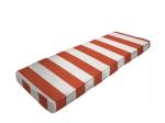 Outdoor / Indoor Memory Foam Sofa Bed Colorful Print Waterproof Twin Size 100