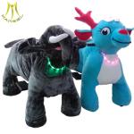 Hansel shopping mall indoor rides electric animal scooters for kids and adults