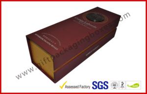 Wholesale Handmade Silver Printed 1400g Grey Board Wine Packaging Boxes , Magnetic Wine Gift Packaging Boxes from china suppliers