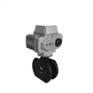 Wholesale High Temperature Flange Connection PTFE WCB Electric Regulating Ball Valve from china suppliers