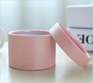 Wholesale Customized paper carton tube box round cardboard with lid gift packing box from china suppliers