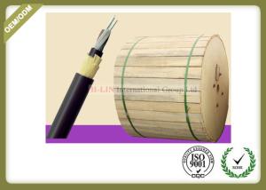 Wholesale All dielectric 6 12 24 48 96 144C Outdoor Fiber Optic ADSS Cable SM Aerial Self Supporting For 100~200M Span with FRP from china suppliers