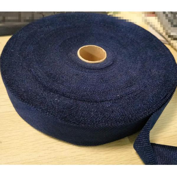 Microfiber Fabric Sewing Screw Thread Binding Tape Hemming Piping Blue 4cm Width Fabric