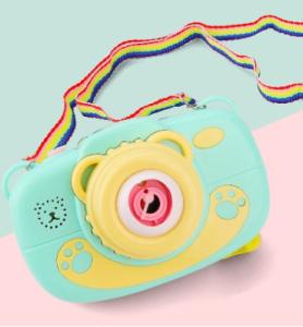 Wholesale 3xAA Bubble Machine Camera 240g environmentally friendly materials With LED Light from china suppliers