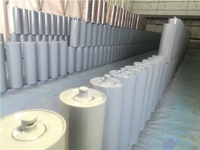 ODM Dustproof 89mm Diameter Belt Conveyor Rollers Trough Shaped
