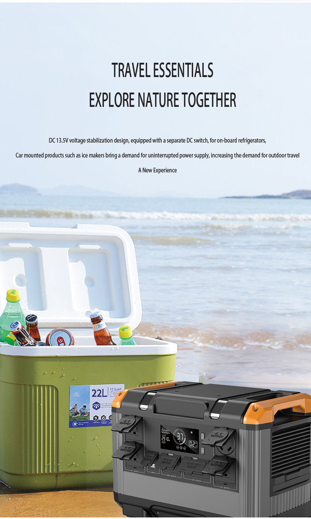 SYNSVO 2400W Solar Power Generator Portable Station 2016WH For Homes