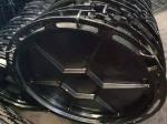 Round Ductile Iron Manhole Cover Surface Painting Rust Proof 700*800 Customized