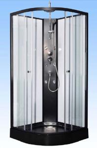 Wholesale Convenient Comfort Black Corner Shower Cabinets For Large Scale Shopping Malls from china suppliers