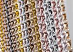 Vertical Hanging Aluminum Chain Insect Door Fly Screen Curtain Anodising