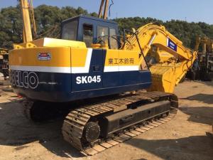 Wholesale 0.5m³ Used Kobelco Excavator SK045 For Road Construction 5.883L Displacement from china suppliers