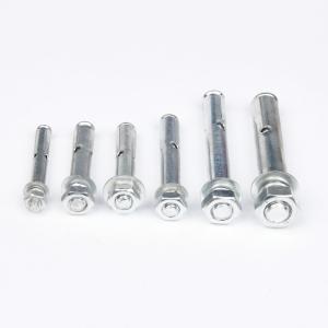 Wholesale Brown High Capacity Stainless Steel Metric Zinc Plated Concrete Screw Sleeve Type Conical Wedge Expansion Anchor Bolts 700 from china suppliers
