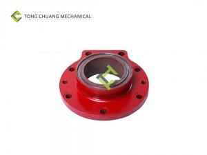 China Resistant Surfacing Sany Concrete Pump Parts Discharge Hole 2mm Thickness on sale