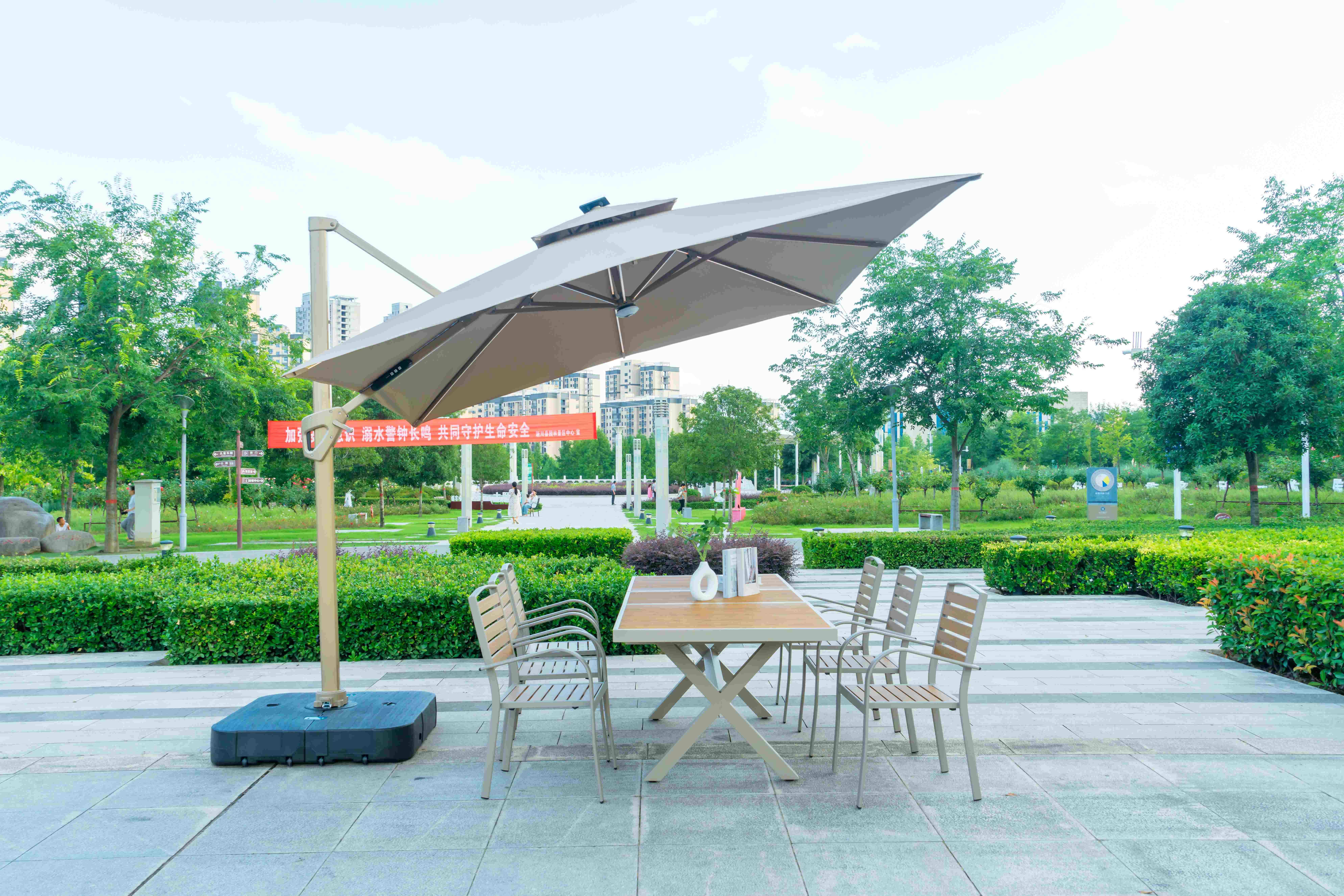 7 Pieces New Design Cheap American Style Cafe Restaurant Plastic Wooden Dining Table And Chairs Ferniture Set