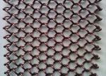Decorative Mesh Cascade Metal Coil Drapery Curtains For Outdoor Decoration