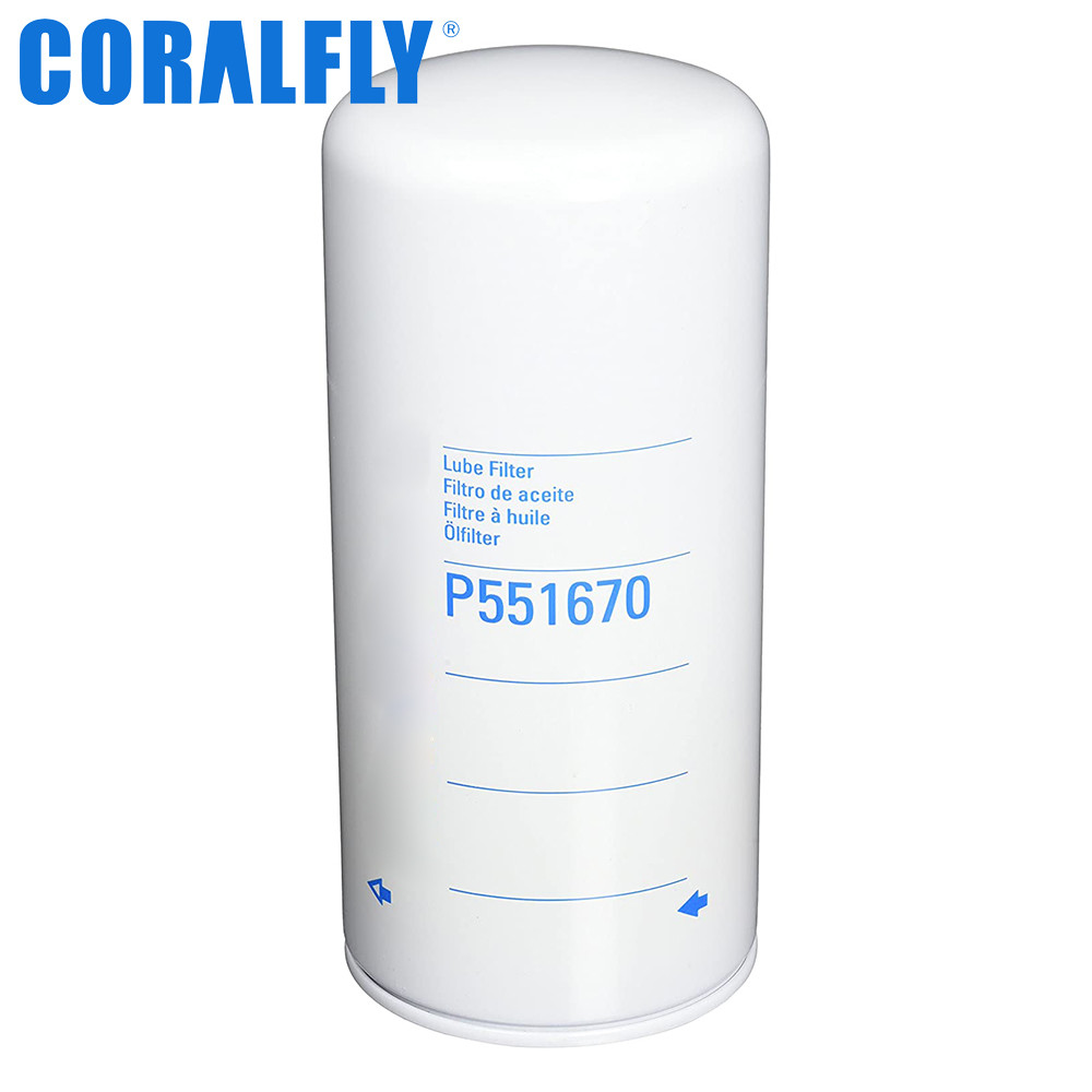 Tractor P551670 For CORALFLY Oil Filter For CUMMINS 3313279