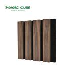 Installation Accessories Wood Frame Wall Paneling with Polyester Fiber Acoustic