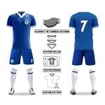 Number Custom Team Jersey Breathable Moisture Wicking Soft Stretching football