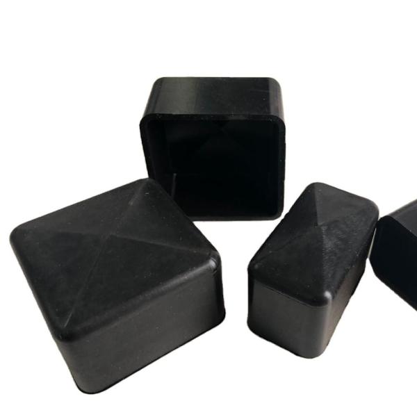 2 Inch Square Pipe Pvc Rubber End Caps For Square Steel Tubing Outside Strut