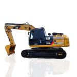 Used Caterpillar 320D2L Hydraulic Excavator 1m³ Bucket Capacity Original CatC7.1