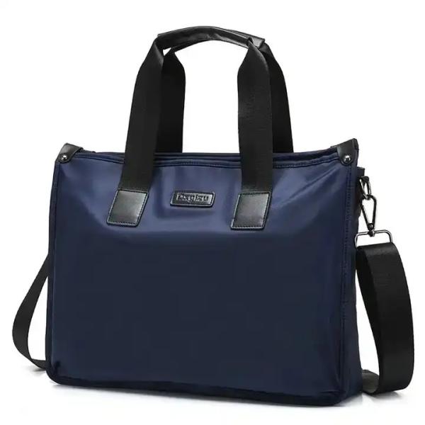 Office Best Briefcase Custom Logo For 14 / 18 / 22 Inch Hp Male Laptop Messenger Sling Bag For Men