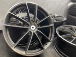 5 Double Spokes Genuine 20 Inch Alloy Wheels Grey Original For Porsche 911