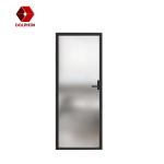 Room Double Glass Aluminium Casement Door Swing Aluminum Interior Door
