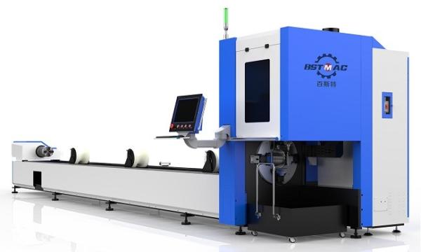 Water Cooling CNC Laser Pipe Cutter High Precision For Stainless Steel Carbon