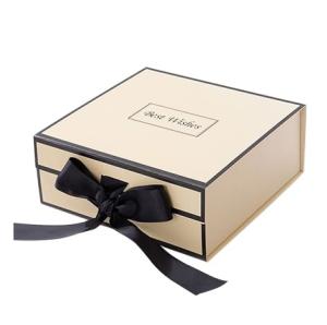 Wholesale CMYK PMS Cardboard Rectangular Box Ribbon Bow Creative Wrapping Gift Box from china suppliers