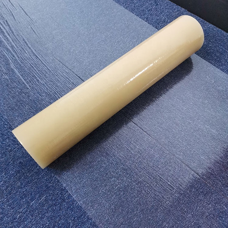 Strong Adhesion And High Peel Strength Carpet Protective Film With Water Based Acrylic Glue