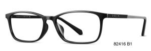 Wholesale Silicone Temple Square Eyeglasses Frames Without Nosepad Antiskid from china suppliers