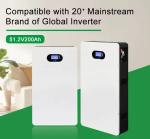 51.2V Lithium Battery Solar Battery Storage 51.2V 100Ah 200Ah Lifepo4 Powerwall