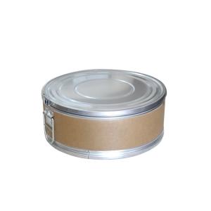 Wholesale Bulk Metal Lid Kraft Paper Drum Cable Storage Drum 20cm With Handle from china suppliers