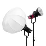 ZD-300II Bi Color 300W Studio Led live fill Photography Lights 2700K 7500K LED