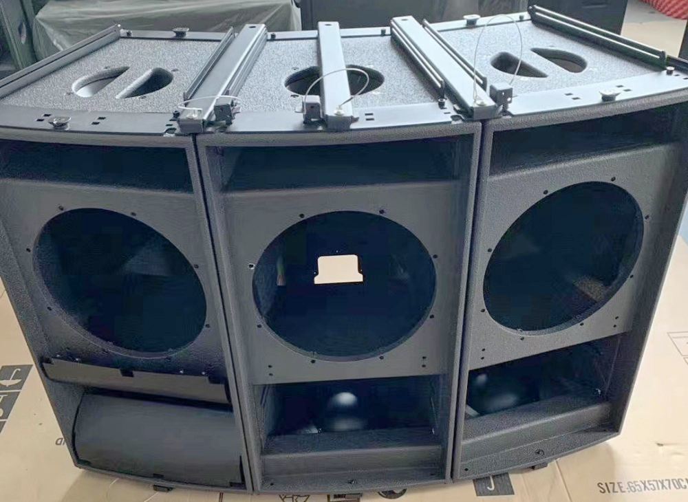 Compact Neodymium Line Array Speaker System 12 Inch For Indoor Club