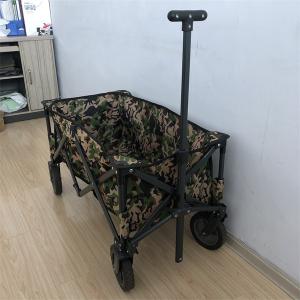 Wholesale Outdoor Folding Wagon Trolley 600D Collapsible Utility Cart With Wheels from china suppliers