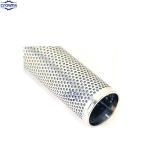 Stainless Steel Wedge Wire Screen: Round Perforated Pipe/Tube, 0.1-6mm Slot, 304