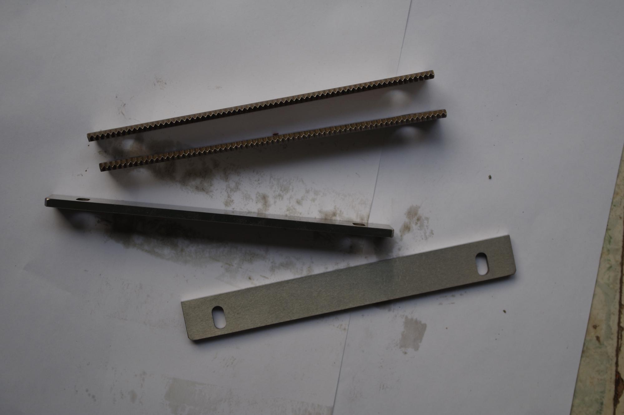 Packing Machinery Zig Zag Blade Cutomized Size For Wrapping Machines