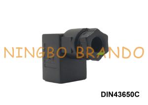 Wholesale DIN 43650 Type C DIN 43650C Solenoid Coil Connector Plug 24VDC from china suppliers