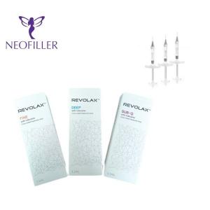China Deep Sub Q Dermal Filler Revolax Hyaluronic Acid Filler For Cheek Lines on sale