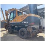 Used Hyundai R210W Wheel Excavator Heavy-duty Digger