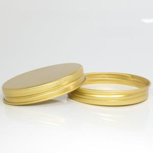 Wholesale High Durability Aluminum Screw Cap Gold / Silver Color For Food Storage Jars from china suppliers