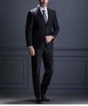 Anti-Static Black Suit for Work Professional Slim Stylish Clothing Business