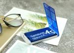 Dark Blue Zigzag Edge Microfiber Glasses Cloth With White Silk Printing Logo