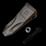 Forging Iron Bolt Bucket Teeth PC60 Rock Teeth For Excavator Bucket