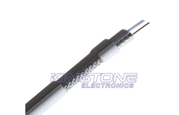 40% AL Braiding RG59 CATV Coaxial Cable 20 AWG CCS FPE PVC Jacket for CATV